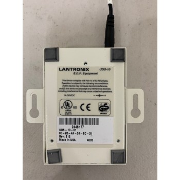 Cymer 105025 Lantronix UDS-10-01 Single Port Device Server